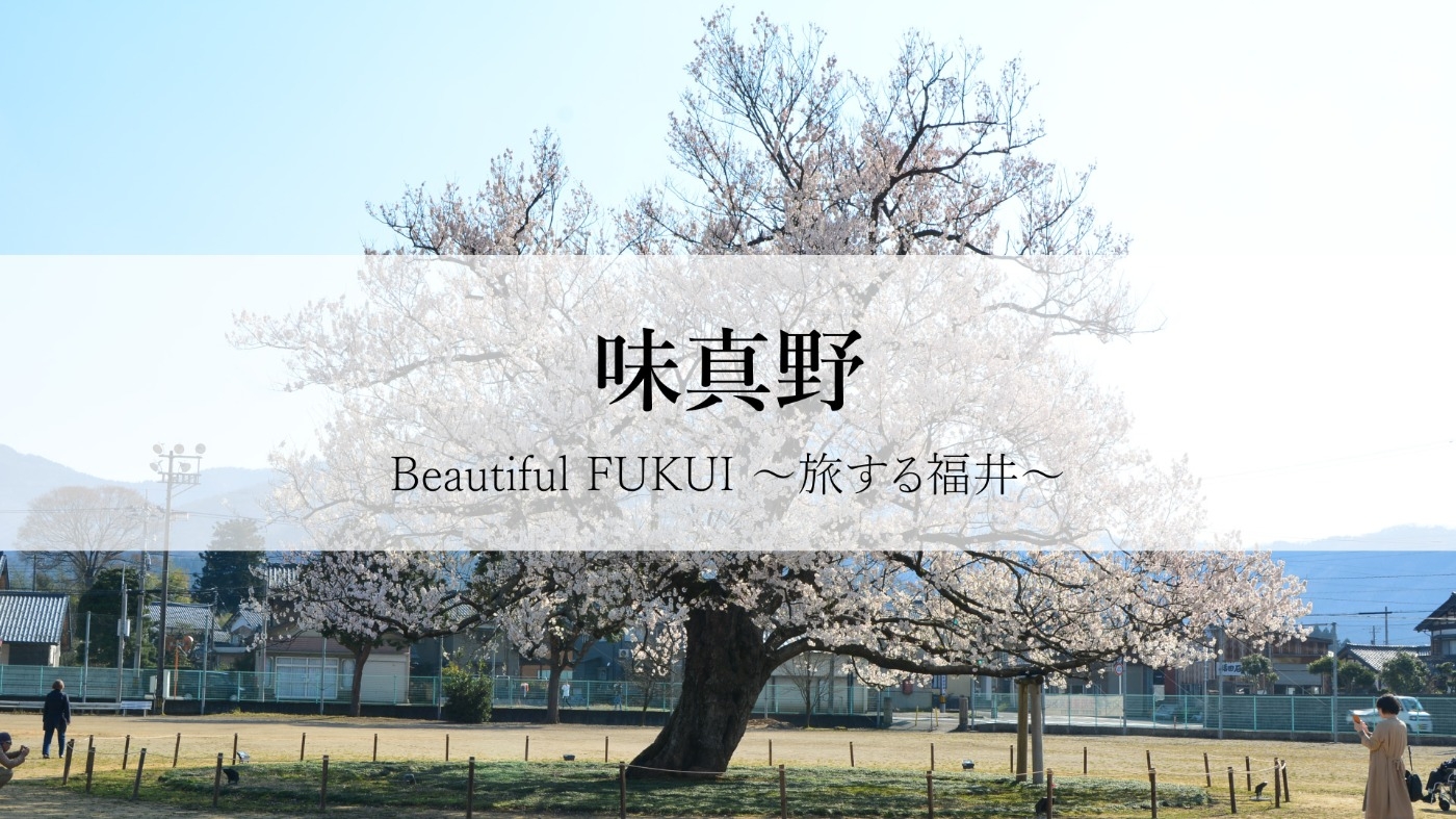 Beautiful Fukui 〜旅する福井〜　味真野
